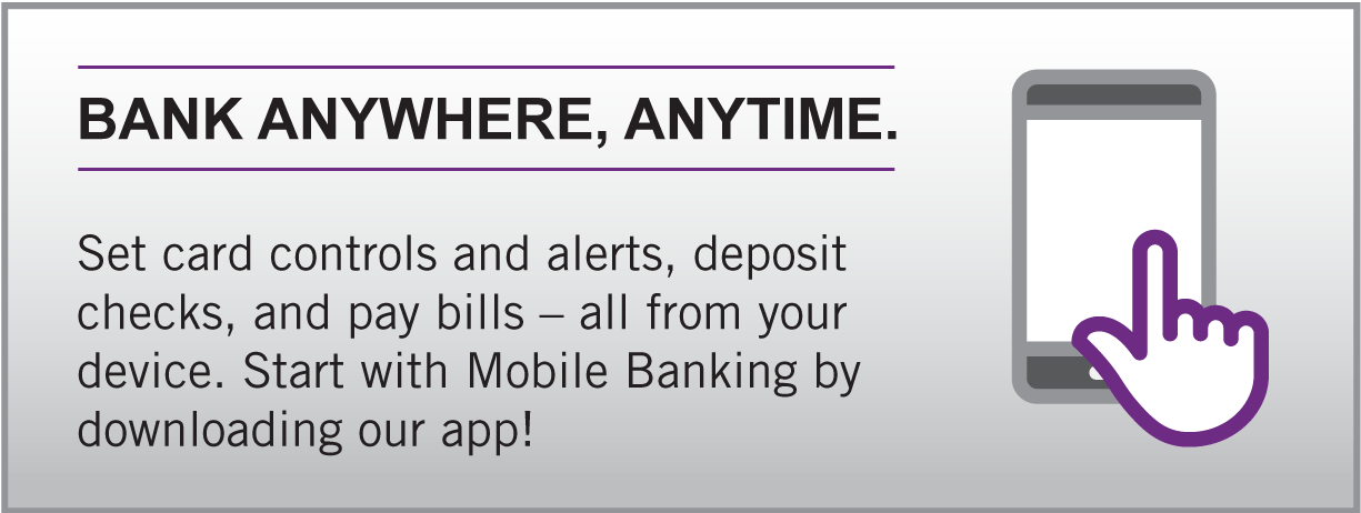 Bank Anywhere, Anytime.