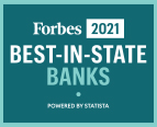 First Midwest Bank - Forbes Best-in-State Banks 2020 award emblem