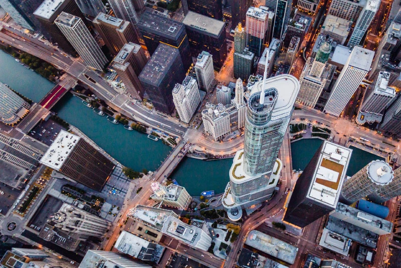 A city view
